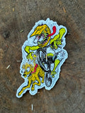 Bike Finks Best Friend Sticker