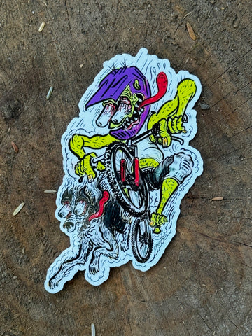 Bike Finks Best Friend Sticker