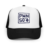 PWN 50th Foam trucker hat