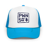 PWN 50th Foam trucker hat