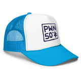 PWN 50th Foam trucker hat