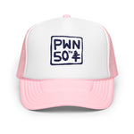 PWN 50th Foam trucker hat