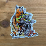 North Shore Bike Fink Sticker
